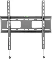 ATDEC Fixed Angle Wall Mount with Narrow Stud Pattern, VESA up to 400x400, Max Load 50kg, Black, AD-WF-5040