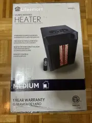 Lifesmart 1500-Watt 4 Electric Portable Infrared Heater with Remote