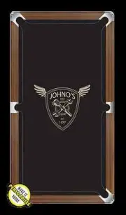 WINGS MAN SHED TOOLS Custom Made Printed Pool Snooker Billiard Table Felt Cloth