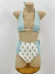 Tigerlily Bikini Top (Florence Carlotta Tri) & Swim Bottom (Florence Ava) S NEW