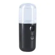 Nano Mist Sprayer, Moisturizing Nano Facial Mister, Black