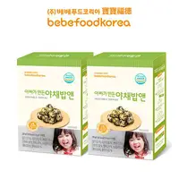 在飛比找誠品線上優惠-韓國bebefood寶寶福德 蔬菜拌飯料 2入組
