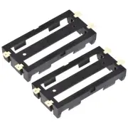Battery Case Storage Box 2 Slots x 3.7V Battery Holder for 2x18650 Battery 2Pcs