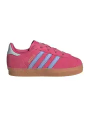 [Adidas] Gazelle Cf Elastic Lace Infant Sneakers In Brt Pink