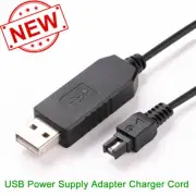 USB Power Adapter Battery Charger Cord for Sony AC-L25B AC-L25C AC-L200 AC-L200B