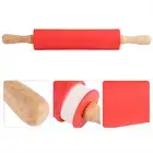 Kitchen Silicone Non Stick Rolling Pin Baking Pastry Tool Dough Rolling Cudgel