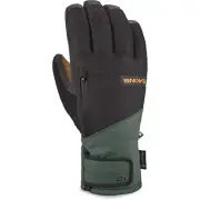 Dakine Leather Titan Gore-Tex Short Glove Dark Forest Orange Gloves Snowboard