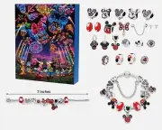 New Advent Calendar Bracelets Micky for Girls 24 Days Countdown Calendar