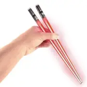 LightSaber Chopsticks Light Up Saber Led (1 Pair, Red)