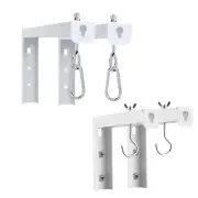 2x Projector Screen Ceiling Mount Universal for Business Presentation Office