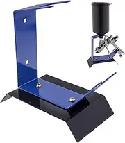 TCP Global Brand Benchtop Gravity Feed Spray Gun Holder Stand Holds Auto Paint HVLP Guns Table Or Bench Top