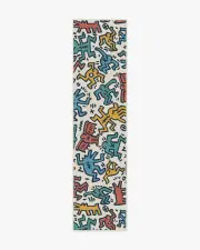 75' x 305' | Machine Washable Runner Rug | Kid & Pet Friendly | Indoor Rug | Block Party Multicolour Rug by Keith Haring | Ruggable