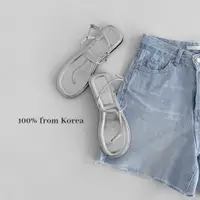 在飛比找蝦皮購物優惠-A1283. mirror 迷爾韓國服飾代購｜大細帶Ｔ字平底