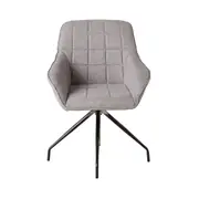 Anders Swivel Desk Chair Grey