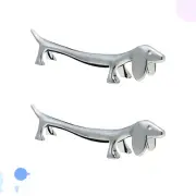 2 PCS Chopstick Rest Rack Dog Chopsticks Japanese and Korean