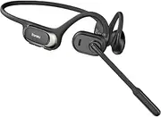 Earaku Bluetooth Headset, ENC High Precision Noise Cancelling, Dedicated Call Headset, 50 Minutes Rapid Charge & Ultra Long Lasting Battery, Dual EQ Mode Switchable, Earphones for Calls, 270°