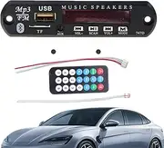 MP3 Decoding Board, Wireless Decoding Board Module, Car Music Boarding with Remote Control, ABS + Electronic Material, 10.7 x 2.5 cm, Amplifier Audio Player Module