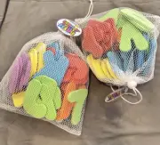Bathtub Toys Foam Numbers And Letters 2 Packs !