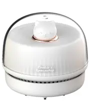 Multitasky Kitty White Desktop Vacuum