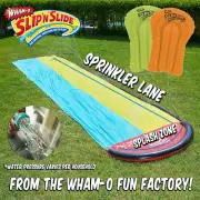 Wham-o Slip N Slide Wave Rider Double Racer with 2 Slide Boogies Water Backyard