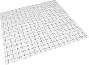 Fitted Square Tablecloth Waterproof Table Cover Oilproof Pvc Tablecloth for Rv Wedding Holiday Tables White 120x120cm