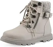 [WHITE MOUNTAIN] KIDS Girls' Gallia Lace-Up City Hiker Ankle Bootie