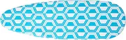 Hills Ironing Board Cover with Underlay, Large, 125cm x 40cm, Scorch Resistant
