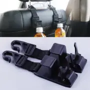 2xHeavy Duty Front Back Seat Headrest Hooks Hanger Storage Organizer for all car (for: Honda Civic)