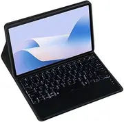 Jarttarn Backlight Keyboard Compatible with Microsoft Surface Pro 11/10/9, [13 inch] Bluetooth Keyboard Protective Stand Cover Shell with Touchpad (Black Square Key)