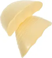 2 Pairs Shoe Inserts for Shoes That Are Too Big Adjustable Toe Inserts Filler Beige