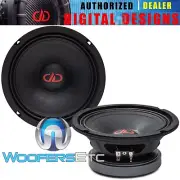 DD AUDIO VO-M6.5b-S4 6.5" 300W 4-OHM MIDRANGE BOAT CAR MOTORCYCLE AUDIO SPEAKERS