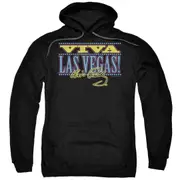 Hoodie - VIVA LAS VEGAS Pull-Over Sweatshirt pure cotton