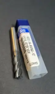 GARR V4R 5/16" Solid Submicron Grain Carbide End Mill 2½" OAL C/C .02" Machinist