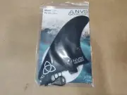 NVS Apex Series Surf FINS - Kraken - Click Tab, Black