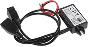 Car Navigation Dash Converter 12v to 5v 3a Dual USB Module Voltage Step Down Power Supply Adapter
