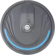 Toddmomy Toddler Robot Vacuum Cleaner Toy, Pretend Role Play, Floor Mopping Robot, Rechargeable, Black, Wood, Marble, Tile, Wooden Floor