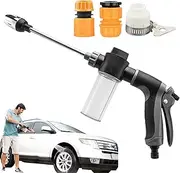 Pressure Washer, Handheld Water Washer, Rotatable Multifunctional Cleaning Accessories Tools for Cleaning Driveway Outdoor Vehicle Boat Patio Walls Decks Fences