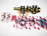 for yanmar Parts 3D84N 3TN84RJ crankshaft + Rebuild kit Piston Ring Big Small end Bearing Complete Gasket kit