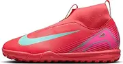 [Nike] Unisex Jr Zoom Superfly 10 Academy Ic Oxford Shoe, Ember Glow Aurora Green, 35.5 EU