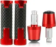 Motorcycle Handlebar Handles Grip for H-onda Transalp XL650V 650 XLV 2001-2005 2007 7/8'' 22mm Motorcycle Handlebar Grips Handlebar Grip Ends Plug