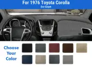 Dashboard Dash Mat Cover for 1976 Toyota Corolla (Poly Carpet) (for: Toyota)