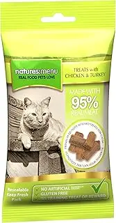 Natures Menu Cat Treat Chicken & Turkey 12x60gm
