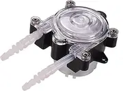 DC 6V DIY Dosing Pump Peristaltic Dosing Head Self-Priming Function Large Flow 150ml/min for Aquarium Lab Analytical Water Liquid Multicolor250 mX5mm