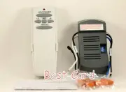 Universal Ceiling Fan Remote Control and Receiver Complete Kit for AC fans