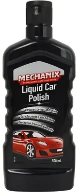 Mechanix LIQUID CAR POLISH 500ml Restores Colour & Shine *Australian Brand