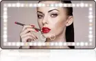 Rechargeable Car Sun Visor Vanity Mirror Makeup Mirror 3 Light Modes 60 LEDs