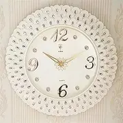 Wall Clock,Numerals Clocks,Wall Clock Silent Large Wall Clock Mechanism Big Bedroom Antique 3D Kitchen Clock Living Room Murale Decor