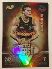 2020 AFL Footy Stars Contested Beast Brad Crouch Adelaide Crows