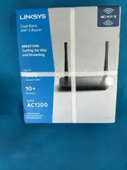 Linksys AC1200 Dual-Band WiFi 5 Router E5400