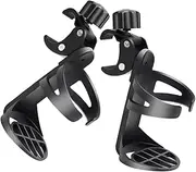 BCOATH Pcs Wheelchair Cup Holder for Stroller Walker Portable Easy to Install Secure Stable for Outdoor Hospital Nursing Home